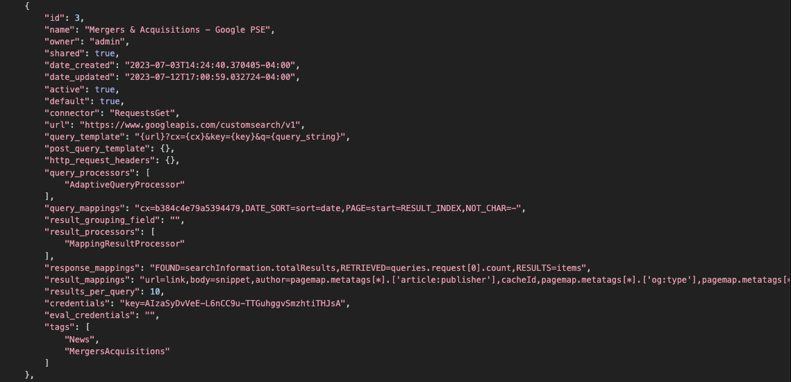 Swirl SearchProviders List - Google PSE Example 2